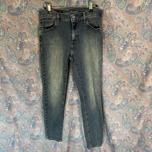 Eddie Bauer Women's Slightly Curvy Skinny Ankle Jeans Size 8